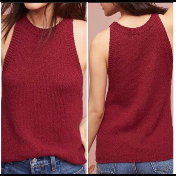 Anthropologie Maeve knit tank top - Picture 2 of 7